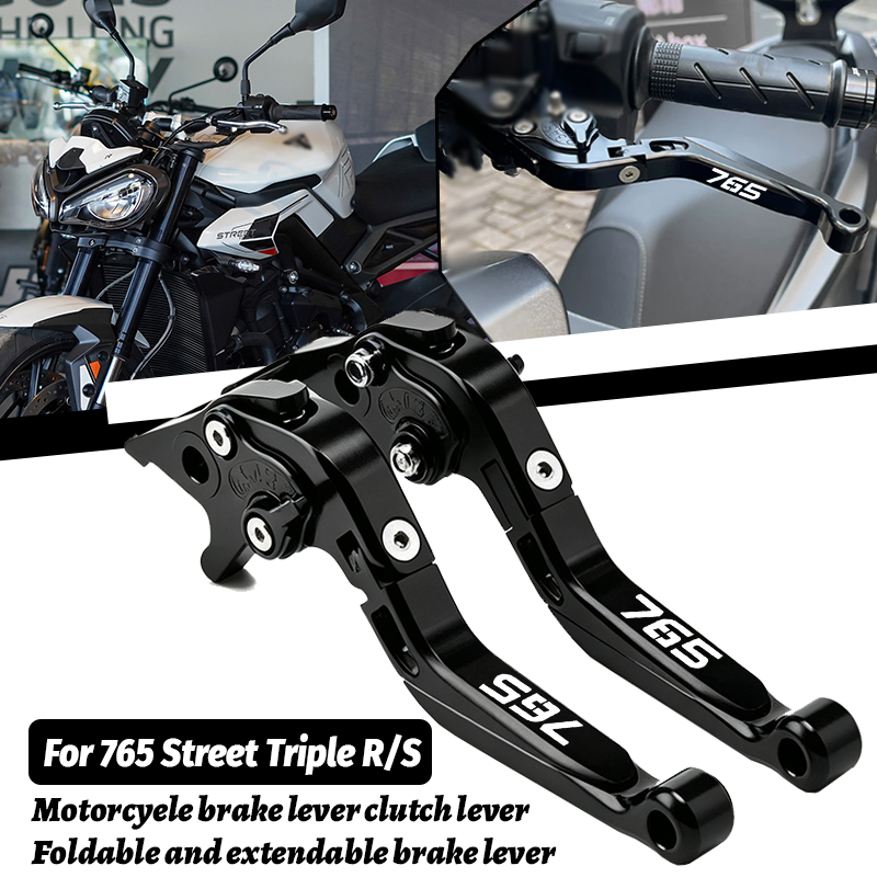 Cnc Aluminum Adjustable Brake Clutch Levers - 765 Street Triple R/S (RS versiyonu