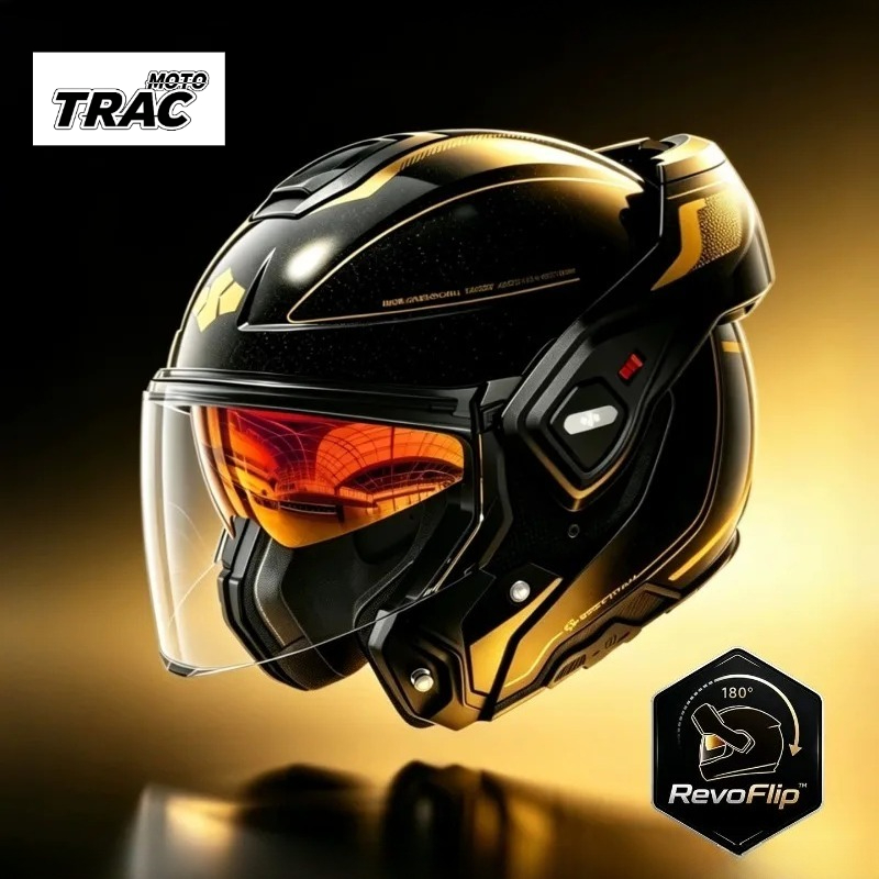 Modular Flip Up Motorcycle Helmet Dot Approved - 180 ° Arkadan Dönen Modüler Motosiklet