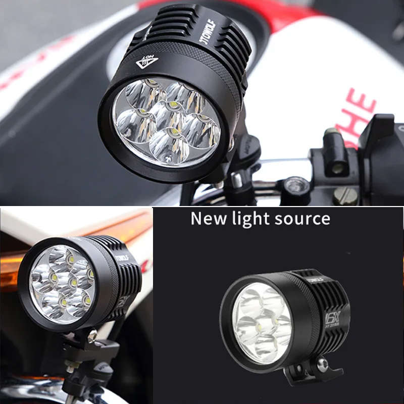 Çift Renkli LED Strobe Motosik - Universal Motorcycle Led Headlight Projector incelemesi ve fiyatı