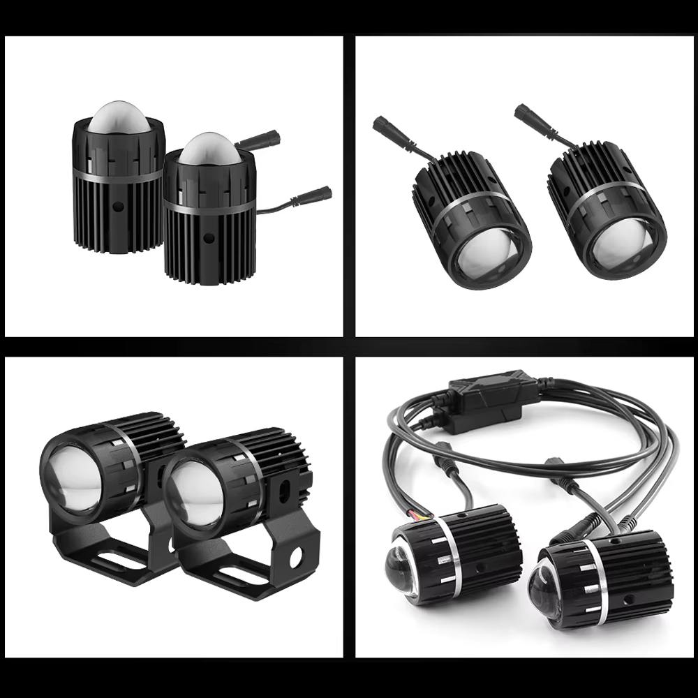 2 adet Senlo M1 Pro Mini Proje - Universal Motorcycle Led Headlight Projector incelemesi ve fiyatı