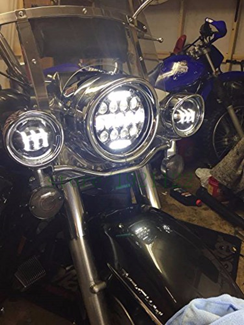 7 inç LED Motosiklet Far Evren - Universal Motorcycle Led Headlight Projector incelemesi ve fiyatı