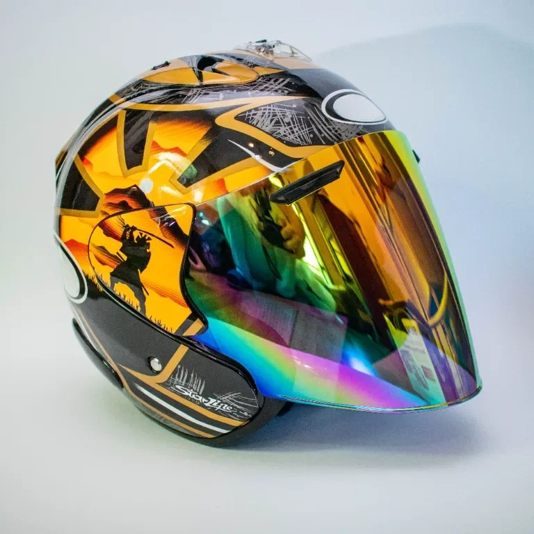 3/4 Açık Yüz Kask Ram3 Pedrosa - Full Face Motorcycle Helmet With Bluetooth incelemesi ve fiyatı